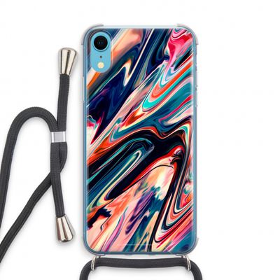 Quantum Being: iPhone XR Transparant Hoesje met koord