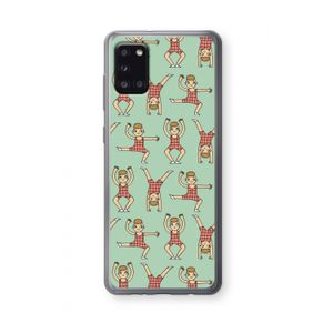 Gymboys: Samsung Galaxy A31 Transparant Hoesje