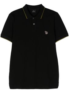 PS Paul Smith polo à logo appliqué - Noir