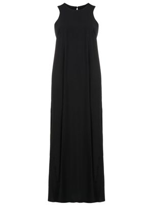 Osklen robe longue Superlight à design sans manches - Noir