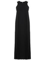 Osklen robe longue Superlight à design sans manches - Noir
