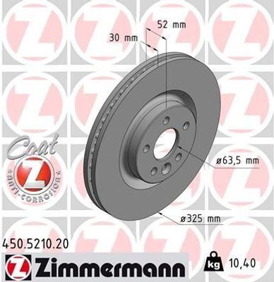 Remschijf Coat Z 450521020