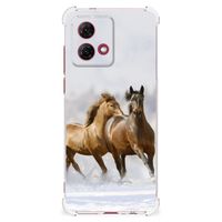 Motorola Moto G84 Case Anti-shock Paarden - thumbnail