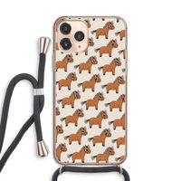 Pony: iPhone 11 Pro Transparant Hoesje met koord