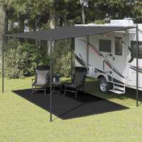 VidaXL Tenttapijt 250x350 cm zwart