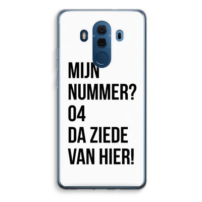 Da ziede van hier: Huawei Mate 10 Pro Transparant Hoesje
