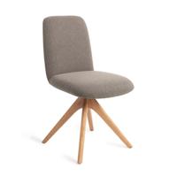Jesper Home Eetkamerstoel 'Taiwa' Revolve Oak Natural, kleur Foggy Fusion