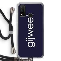 Gijweet: Huawei P Smart (2020) Transparant Hoesje met koord