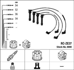 Bougiekabelset RCZE37