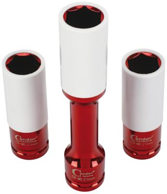 Condor Wheel nut set 21mm 3-part