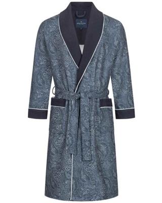 Morgenstern Morgenstern Theo Heren Badjas Blau XXL