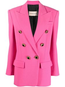 Alexandre Vauthier blazer croisé en laine - Rose