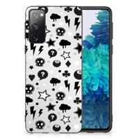 Mobiel Case Samsung Galaxy S20 Silver Punk