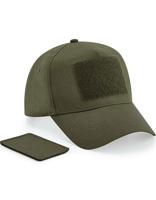 Beechfield CB638 Removable Patch 5 Panel Cap - Military Green - One Size
