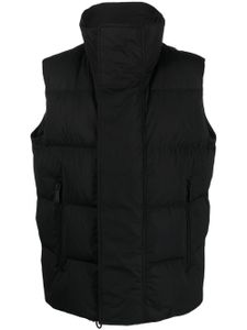 DSQUARED2 gilet matelassé à col montant - Noir