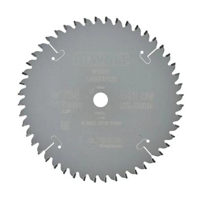 DeWALT Cirkelzaagblad voor Laminaat | Extreme | Ø 184mm Asgat 16mm 48T - DT4092-QZ