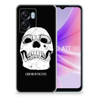 Silicone Back Case OPPO A77 | A57 5G Skull Eyes - thumbnail