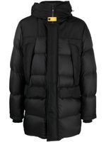 Parajumpers doudoune à patch logo - Noir Parajumpers doudoune à patch logo - Noir