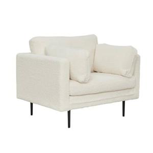 Svea - Kiva fauteuil - teddy - wit