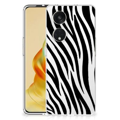 OPPO Reno8 T 5G | TPU Hoesje | Zebra