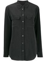 Equipment chemise Signature en soie - Noir - thumbnail