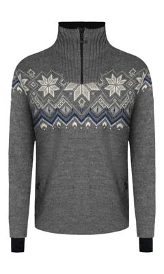 Dale of norway Fongen Wp Trui Heren Smoke Offwhite Indigo Charcoal XL