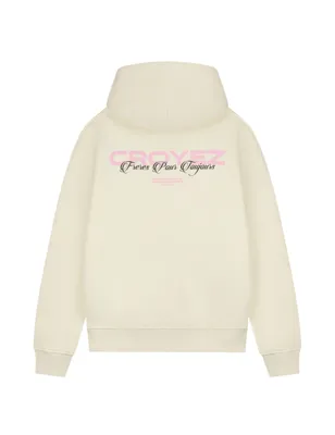 Croyez Frères Hoodie Heren Gebroken Wit - Maat L - Kleur: Gebroken Wit | Soccerfanshop