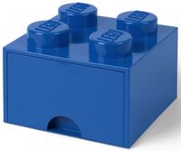 Room Copenhagen LEGO Brick Drawer 4 Blauw opbergdoos - thumbnail