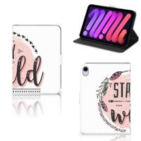 iPad Mini 6 (2021) Hippe Tablet Hoes Boho Stay Wild