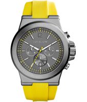 Horlogeband Michael Kors MK8356 Silicoon Geel 28mm - thumbnail