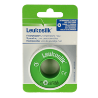 Leukosilk Hechtpleister eurolock 5m x 2.50cm 1 Stuks