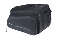 Basil Move Fietstas 10-26L - Zwart - Waterafstotend & Uitbreidbaar