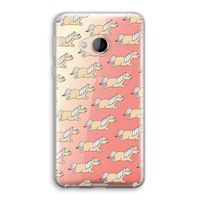 Ponys: HTC U Play Transparant Hoesje