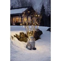 Konstsmide 3728-100 Micro-lichtketting Buiten werkt op batterijen Aantal lampen 80 LED Warmwit - thumbnail