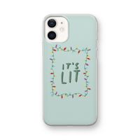 It's Lit: iPhone 12 mini Transparant Hoesje