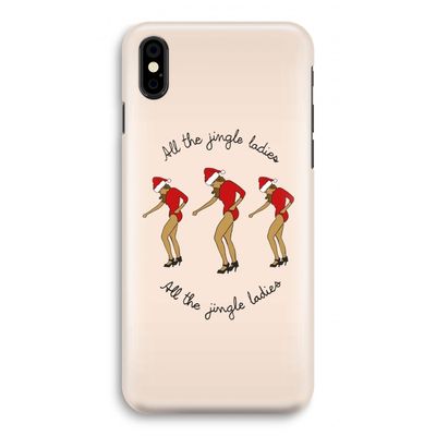 Jingle Ladies: iPhone Xs Volledig Geprint Hoesje