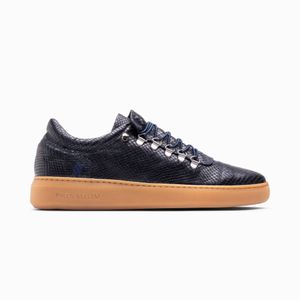 Paulo Bellini Fermo Heren Sneakers Blauw Slang