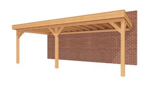YARD Outdoor veranda SUBLIME Plat dak - 700x350 cm- Plat dak- - YARD Outdoor