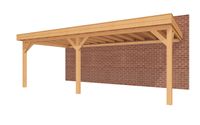 YARD Outdoor veranda SUBLIME Plat dak - 700x350 cm- Plat dak- - YARD Outdoor