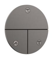 Hansgrohe ShowerSelect Comfort S stopkraan inbouw voor 3 functies, Brushed Black Chrome Hansgrohe ShowerSelect Comfort S stopkraan inbouw voor 3 functies, Brushed Black Chrome