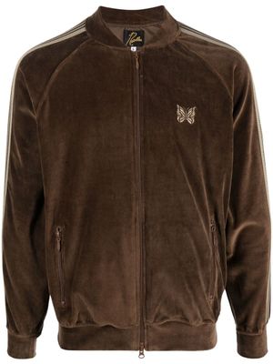 Needles veste à effet velours - Marron