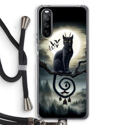 Moonlight Companions: Sony Sony Xperia 10 III Transparant Hoesje met koord