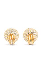 Saint Laurent Pre-Owned boucles d'oreilles à strass (années 1990) - thumbnail