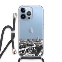Marrakech Skyline : iPhone 13 Pro Transparant Hoesje met koord