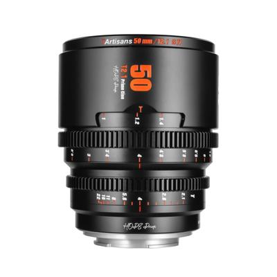 7artisans 50mm T2.1 M43 (Panasonic, Olympus) zwart