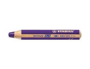 Stabilo Woody potlood - 3 in 1 - violet