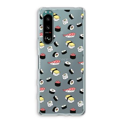 Sushi time: Sony Xperia 5 III Transparant Hoesje