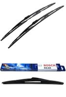 Bosch Ruitenwissers voorzijdedeelset voorzijde + achter 550H351