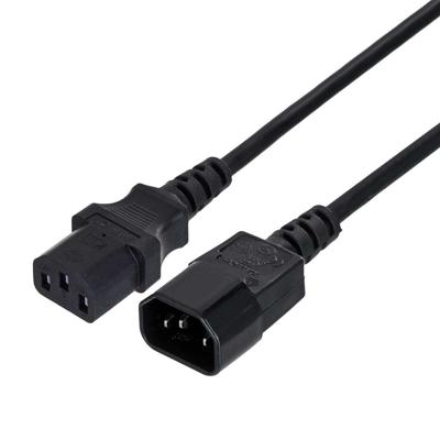 Gembird PC-189-VDE electriciteitssnoer Zwart 1,8 m C14 stekker
