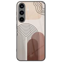 Samsung Galaxy S25 glazen hardcase - Warm curves